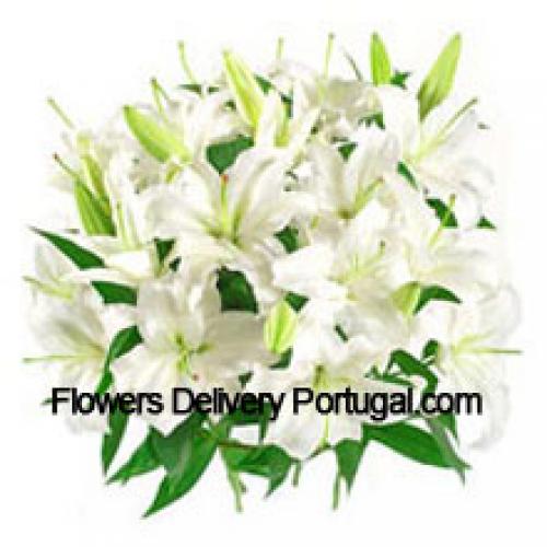 White Lilies with Fillers