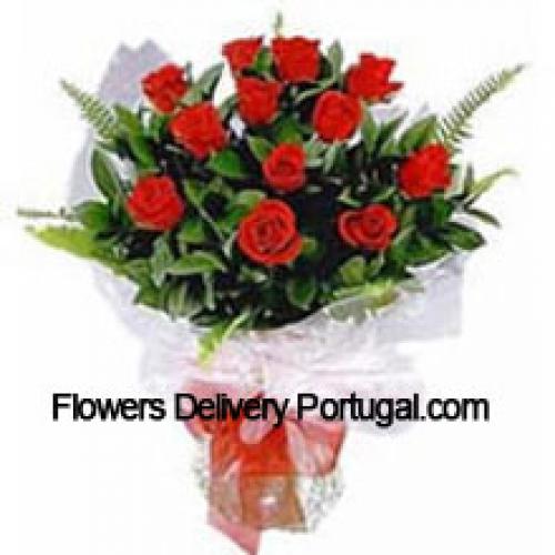 11 Radiant Red Roses