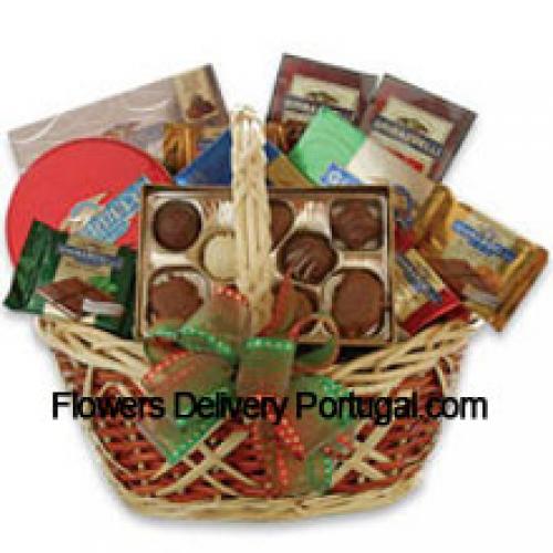 Giant Assorted Chocolates Basket